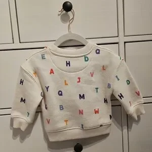 Ms Rachel | Shirts & Tops | Ms Rachel White Alphabet Bear Kids ...